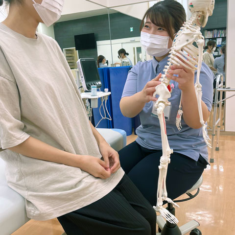 運動器リハビリテーションの様子
